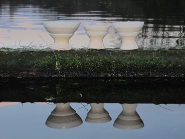 Kerzenrestefresser® Klassik "Elfenweiss" (ca. 11 cm)