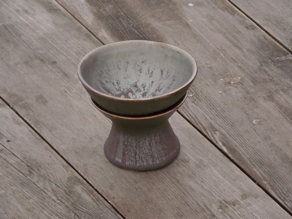 Kerzenrestefresser® Klassik "Mangan-Metallic" (ca. 11 cm)