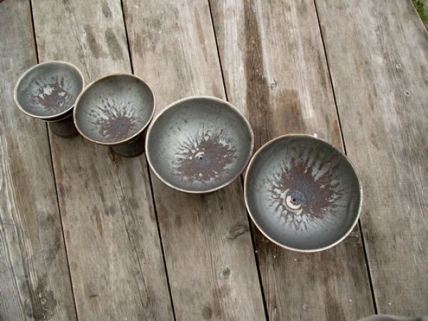 Kerzenrestefresser® Klassik "Mangan-Metallic" (ca. 11 cm)